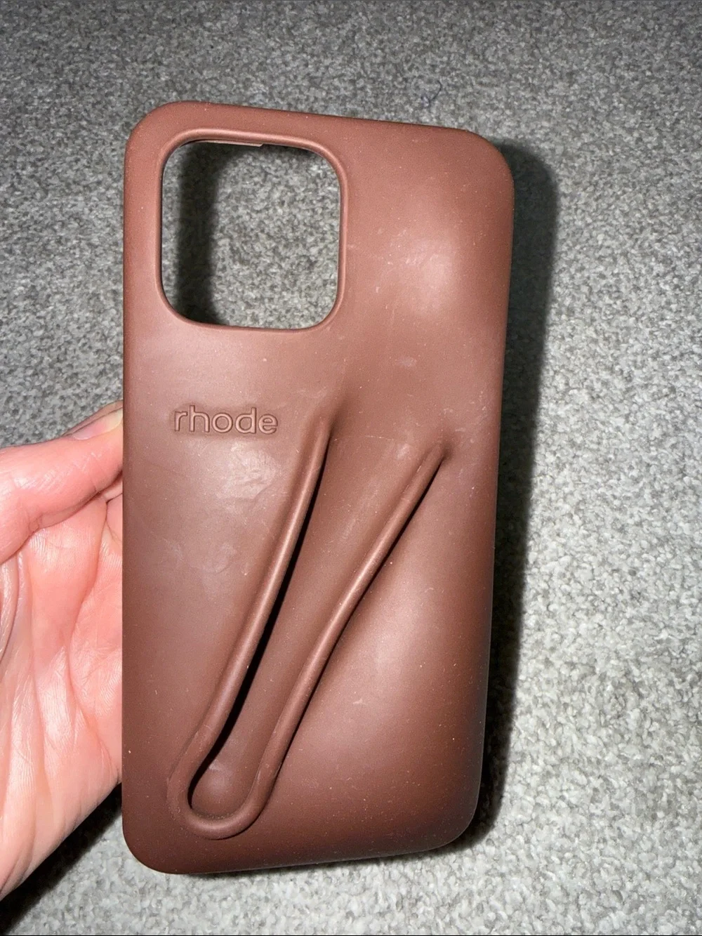 Rhode Fall Lip Case Espresso iPhone 16 Pro Max